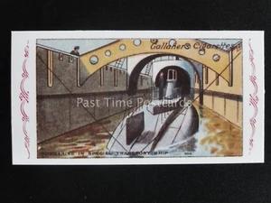 No.91 SUBMARINE IN TRANSPORT SHIP The Great War Series REPRO of Gallaher 1915 - Picture 1 of 1
