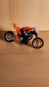 2002 Hot Wheels Orange Racing Dirt Bike Motorcycle Used 4 /12" Long Rare Diecast - Picture 1 of 8