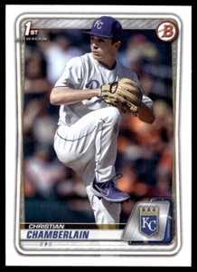 2020 Bowman Draft Christian Chamberlain G272 Kansas City Royals #BD-84
