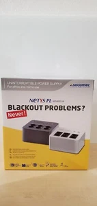 Socomec NETYS PL 600 / NPL-0600-F USV 600VA 360W USB French Soc. -Schwarz_1.82_5 - Bild 1 von 17