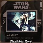 Cadre de congélation Star Wars 1998 POTF2 Han Solo Captain Millennium Falcon ANH Leia