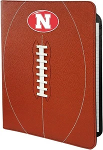 NCAA Nebraska Cornhusker Football Portfolio Notebook Football Grain 9.5" by  13" - Picture 1 of 1