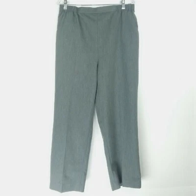 Drapers & Damons Pants Womens 16 Pull On Straight Gray Inseam 27 - Image 1 of 4