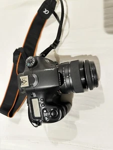 Sony Alpha a68 24.2MP Digital SLR Camera - Black (Kit w/ 3 Lenses) - Picture 1 of 10