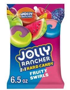 Jolly Rancher 2-in-1 Fruit Flavored Hard Candy, Bag 6.5 oz - Picture 1 of 6