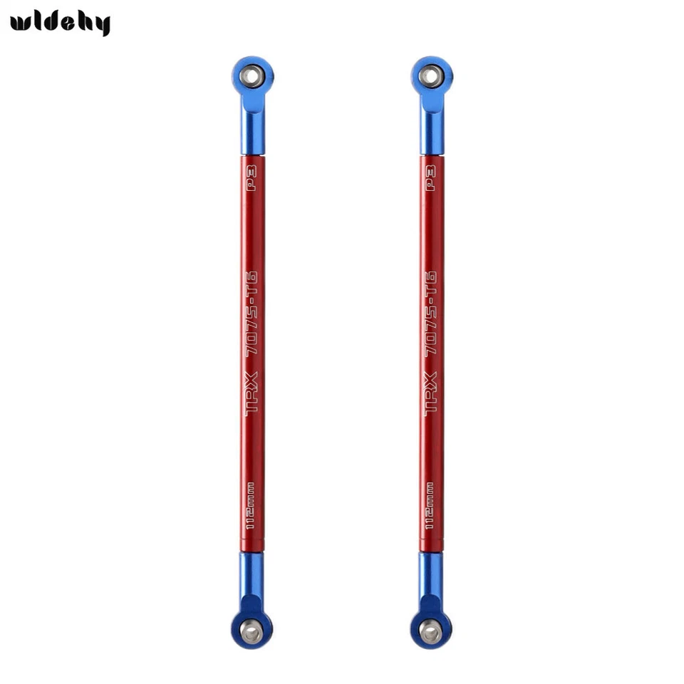 Aluminum Steering Links For RC Crawler Traxxas E-Revo Summit Revo3.3#5318X 5319X - Image 1 of 4