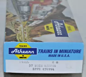 Athearn kit 2901L for 57' Mechanical Reefer SPFE road number 456994, NIB - Picture 1 of 3