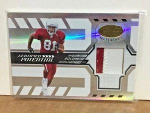 Anquan Boldin 2005 Leaf Certified Materials Potential Jersey Prime Patch #1/25 - Picture 1 of 1