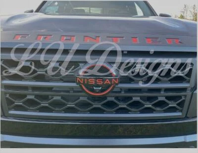Premium Decal for 2022 Nissan Frontier Grille Decal w/ FREE Lifetime Replacement - Изображение 1 из 4