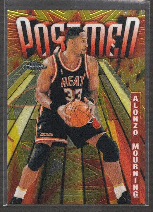 1998-99 TOPPS CROMO - - INSERTAR CARTEROS DE LUTO ALONZO - MIAMI HEAT Foto 1 de 1