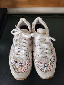 Gorgeous star pattern trainers by Gola size 4