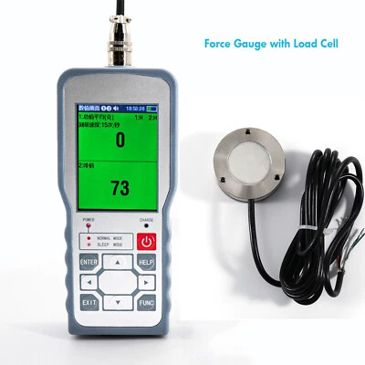 Digital Force Gauge with Load Cell Sensor Test Force Weight Pressure ± 0.05% - Image 1 of 4