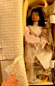 Premier Artist Collection Porcelain Mariah Black Doll Mary   Van Osdell - Picture 1 of 2