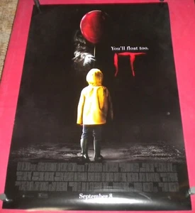 IT Movie Poster 27x40 D/S Chapter 1 Pennywise Bill Skarsgard Jaeden Martell - Bild 1 von 3