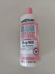 SOAP AND GLORY CLEAN ON ME BODY WASH ORIGINAL PINK  - Picture 1 of 3