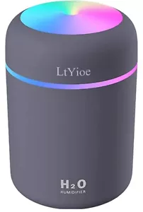 300ml Portable USB Car Humidifier LED Mini Home Mist Purifier Aroma Diffuser N - Picture 1 of 6