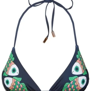 Vilebrequin Womens Bikini Top / Fleur / Navy Fish / RRP £130 - Picture 1 of 3
