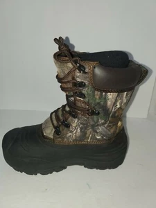 FIELD & STREAM THINSULATE ULTRA 600 GRAM HUNTING WINTER BOOTS SIZE 3 KIDS - Picture 1 of 4
