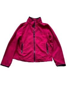 Nautica Girls Fleece Jacket Size S (8) Pink Side Pockets - R - Picture 1 of 6