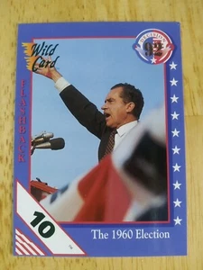 The 1960 Election | 1992 Wild Card Decision #54 Richard Nixon 10 Stripe. - Bild 1 von 2