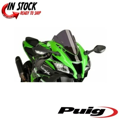 Puig Racing 挡风玻璃黑烟 #8912F 2016 - 2020 川崎忍者 ZX-10R — 第 1/3 张图片