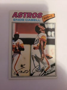 Topps Enos Cabell 1977 #567 casi nuevo - Imagen 1 de 1