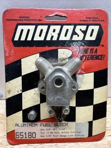 NEW MOROSO FUEL BLOCK KIT 65180 Gas Block - Picture 1 of 5