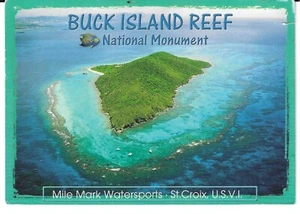Buck Island Reef National Monument, U.S. Virgin Islands 2010 used card - Picture 1 of 2