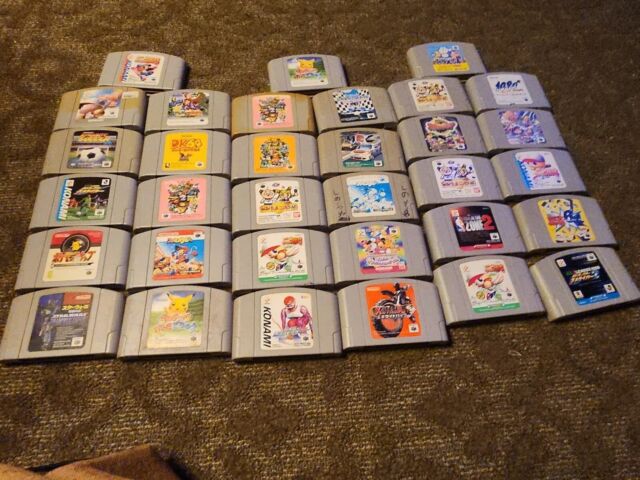 Lot 33 Super Famicom N64 game FF11 Dragon Quest 6 Retro Games ec298