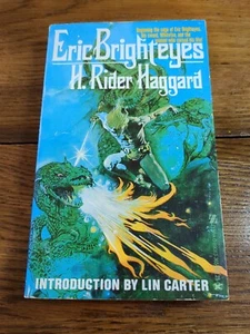 Eric Brighteyes H. Rider Haggard 1978 First Edition Paperback Beginning Saga - Picture 1 of 8