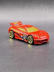Hot Wheels 2002 Yu-Gi-Oh Series #84 Seared Tuner Red w/ Gold 5DOTs Collectible - Picture 1 of 4