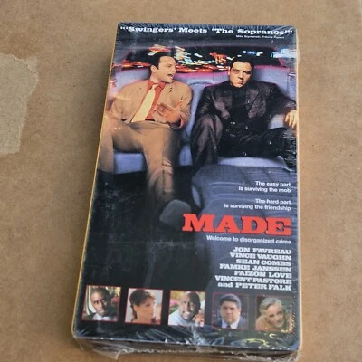Made Movie VHS Jon Favreau Vince Vaughn Comedy Welcome to Disorganized Crime   - Image 1 of 4