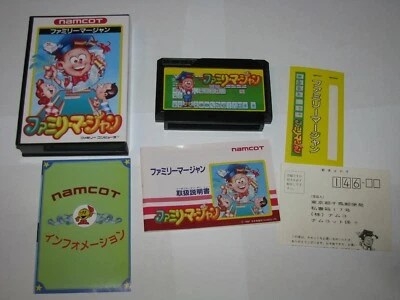 Family Mahjong Famicom NES Japan import complete in box US Seller - Image 1 of 4