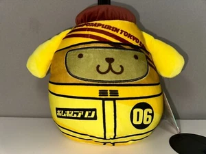 Peluche Squishmallow Sanrio 8 pulgadas Pompompurin Tokyo Racer Hello Kitty and Friends - Imagen 1 de 3