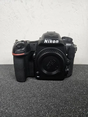Nikon DX D500 20.9MP DSLR Camera - Black (Body Only) Shutter Count:109,914 - Image 1 of 4