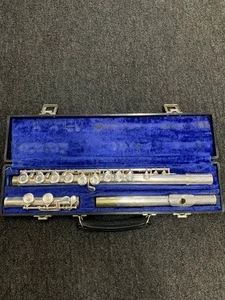 Gemeinhardt 2SP Flute w/ Hard Case Elkhart IN USA Student Silver Plated  - Picture 1 of 24