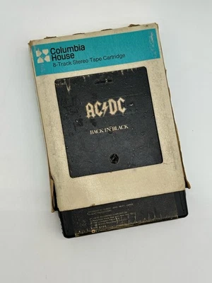 Vintage 8 Track Tape AC/DC - Back In Black - Columbia House Case Rare - Bild 1 von 4