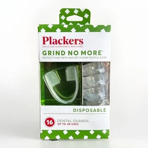 Plackers Grind No More Dental Night Guard for Teeth Grinding BPA-Free 16 Count - Picture 1 of 2