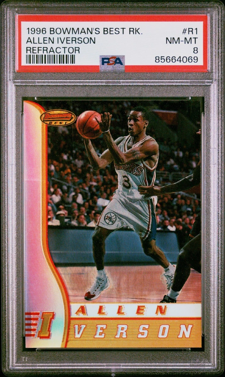 その他 ALLEN IVERSON Bowman Chrome REFRACTOR Bowman Allen Iverson