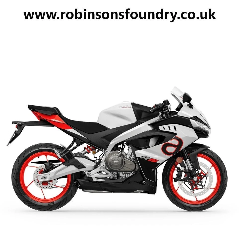 Aprilia RS457 in Opalescent Light New-Unregistered Ride on A2 License - Image 1 of 1