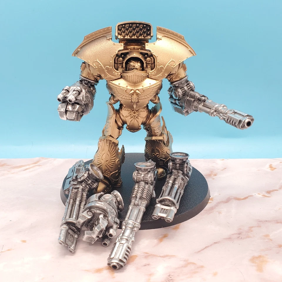 Horus Heresy Telemon Heavy Dreadnought Six Weapons Magnetized - Image 1 of 4