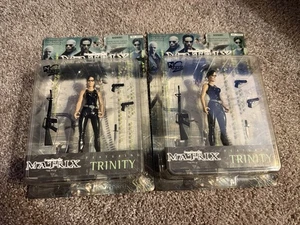 Trinity The Matrix N2 Toys Warner Brothers 1999 Neu Actionfigur 2 Stück - Bild 1 von 4