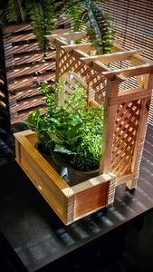 Handmade in USA Brand New, Unopened Pergola Planter Miniature Pergola for Plants - Picture 1 of 26