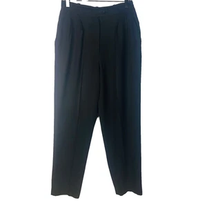 Pantalones de vestir vintage años 90 Lauren Ralph Lauren lana plisada tiro alto para mujer talla 6” - Imagen 1 de 7