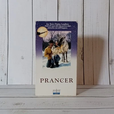 Prancer VHS Tape 1989 Christmas Fantasy/Drama Sam Elliot Rebecca Harrell Tickell - Image 1 of 4