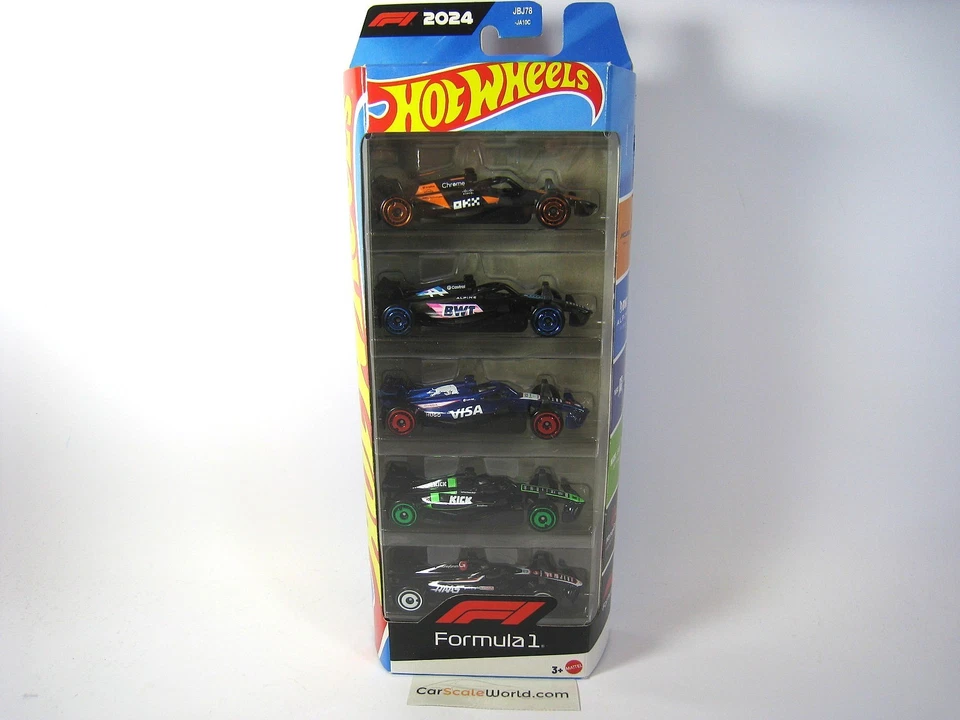 FORMULA 1 2024 PACK 5 MODELS HOTWHEELS - Imagen 1 de 1