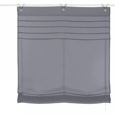 Stilvolles Dimout Raffrollo mit Ösen für Fensterverkleidung 120 x 140 cm - Bild 1 von 4