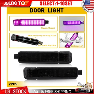 LED Door Courtesy Light For Chevy Silverado Suburban GMC Sierra Yukon 2-20X - Image 1 of 4