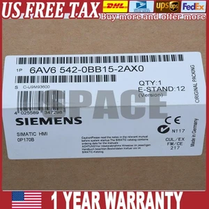 Siemens 6AV6542-0BB15-2AX0 6AV6542-0BB15-2AX0 NEW US FREE TAX - Picture 1 of 2