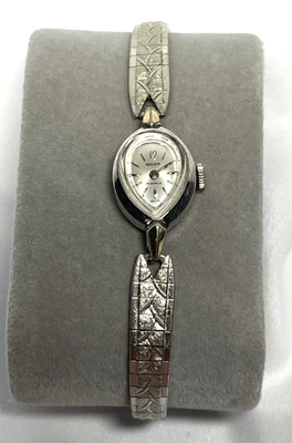 Gruen Ladies Watch 17 Jewels 10K RGP Bezel 1/20 10K GF Spiedel Band NEW Battery - Image 1 of 4